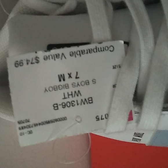 ADDIDAS PRO MODEL Blue &White 7Y men =8.5 Women - Picture 7 of 8